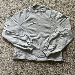 Gray SoftAF Abercrombie sweatshirt